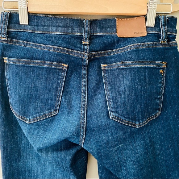 Madewell Skinny Skinny Denim Jeans Blue Sz 26 - Picture 7 of 11